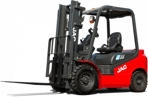 Газобензиновые погрузчики JAC